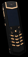  Vertu Signature S Design Pure Black Red Gold